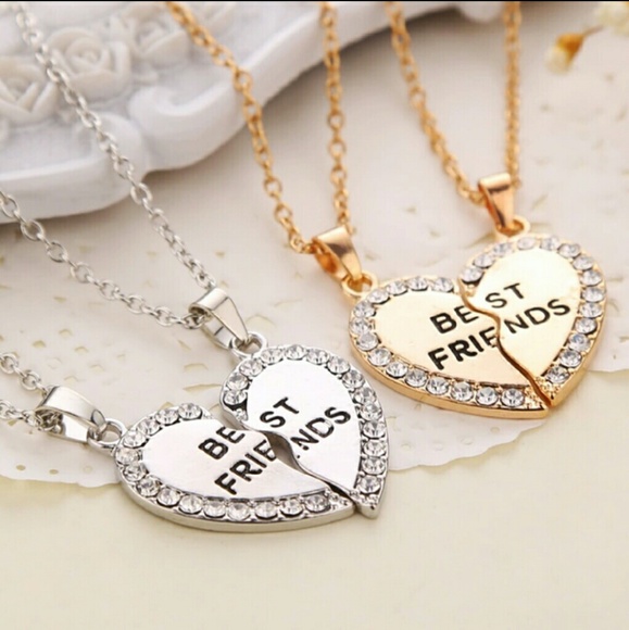 Best Friends necklace 2 parts