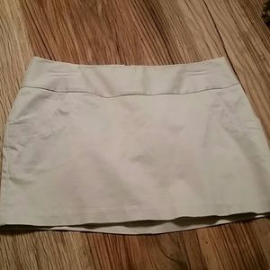Victoria Secrets adorable khaki mini skirt