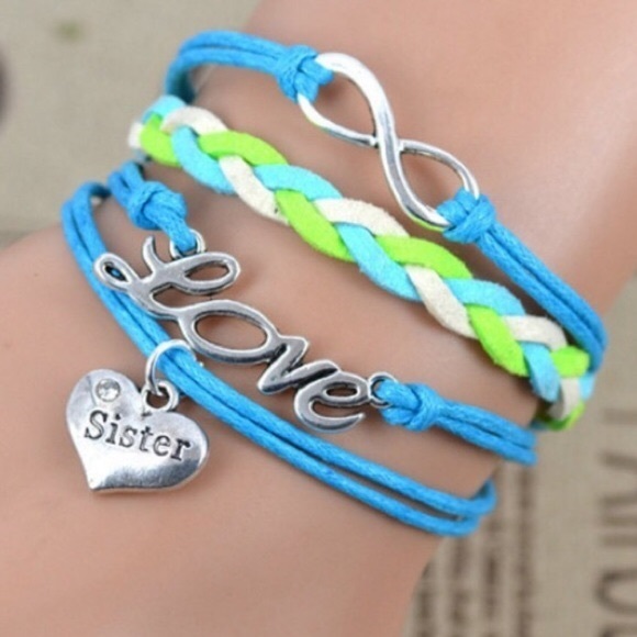 Jewelry - Sister Love Infinity Bracelet