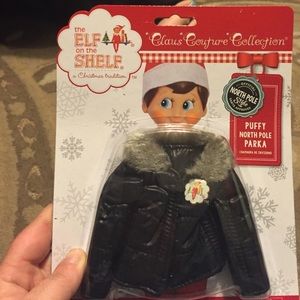 Elf on the shelf bomber jacket