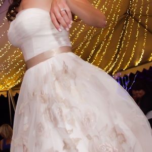 Going to outer space sale—I LOVE OFFERS!  Oleg Cassini wedding gown