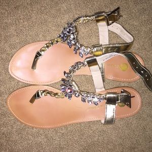 Cute, glam sandals by Chase and Chloe