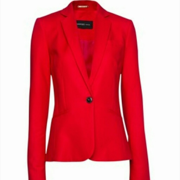Red MNG blazer
