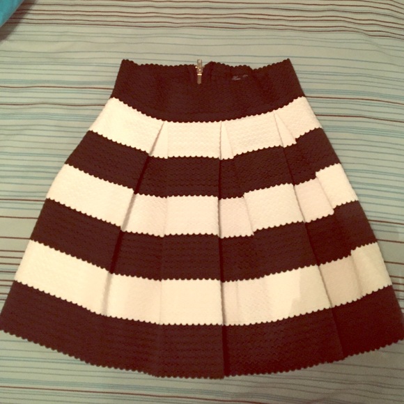 Black and White Skirt