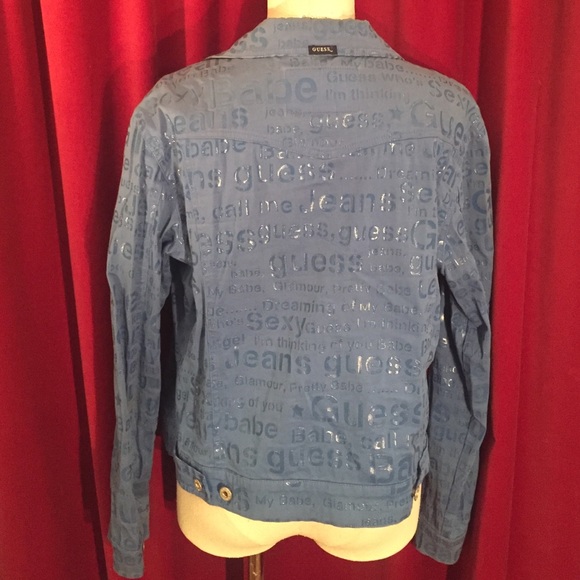 Guess Jeans Glamour jean jacket. - Picture 3 of 4