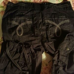 CALVIN KLEIN black pants size 12