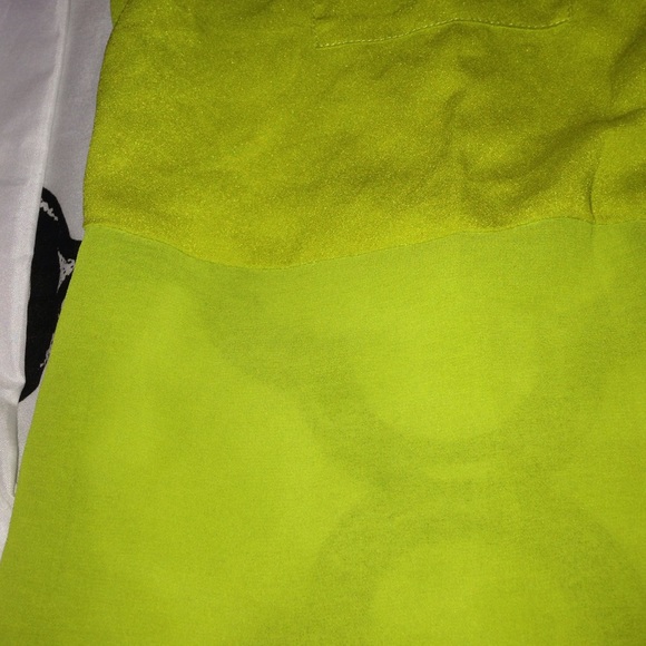 2 shade green sheer shirt - Picture 2 of 3