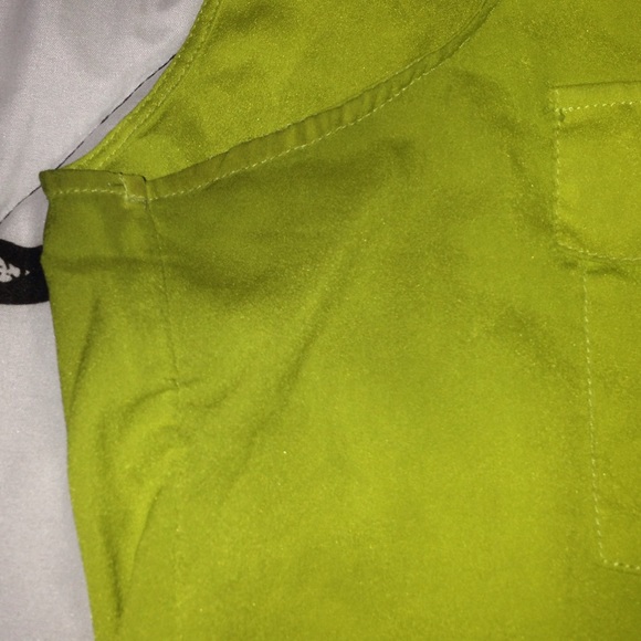 2 shade green sheer shirt - Picture 3 of 3