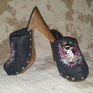 Ed hardy Women's Portland Clog