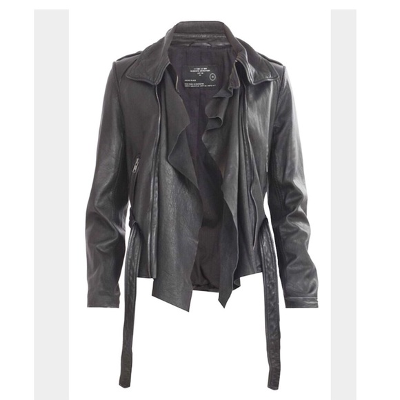 All Saints Jackets & Blazers - 🎉SALE🎉🍂All Saints Damson Blk Leather Jacket🍂