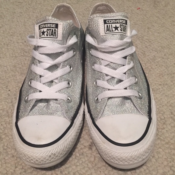 Sparkly Converse Shoes