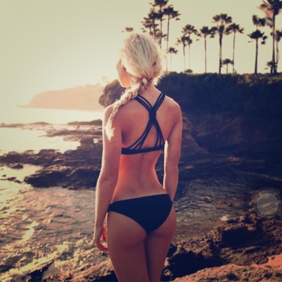 Brandy Melville Braided Bikini top