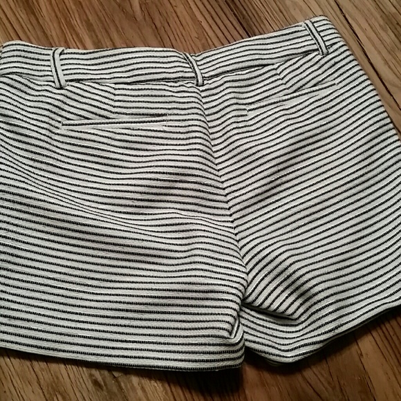 CLASSY shorts w/ beautiful cream and black stripe - Picture 2 of 4