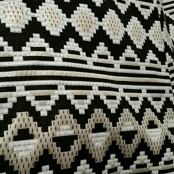 SEXY shorts with black, cream and gold print - Picture 2 of 3