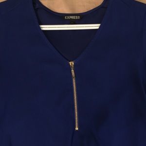 Royal Blue Express Blouse
