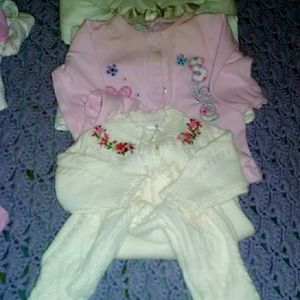 Over-all  decent baby girl wear