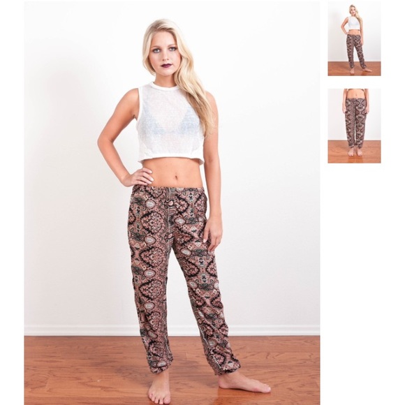 Medallion Harem Pants