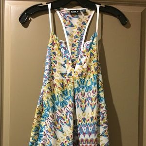 Allen B hippie see through tank top