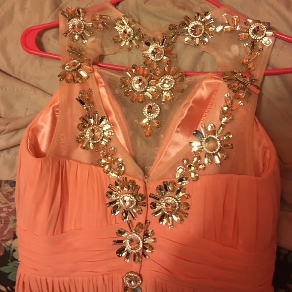 Pink princess prom Dress - Picture 3 of 4