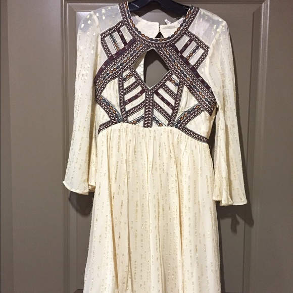Free people - hippie mid length dress
