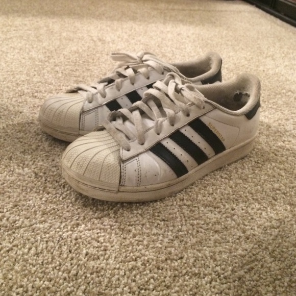 adidas super star used