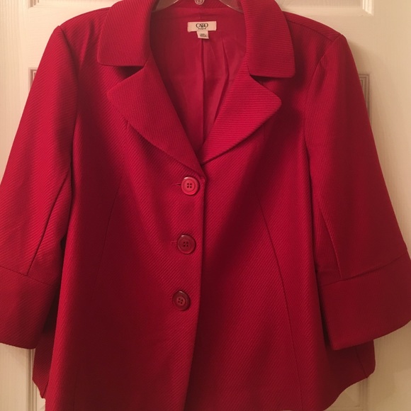 Red Pea Coat💜