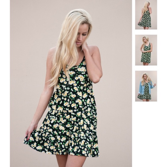 Daisy Tiered Baby Doll Dress