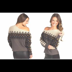 Heart Isle Off Shoulder Sweater - Free People