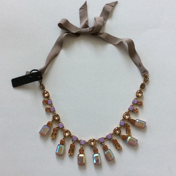 J. Crew Jewelry - J. Crew Rainbow Prism Necklace