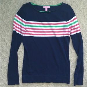 Navy Stripped Lilly Sweater