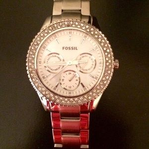 Woman's fossil watch