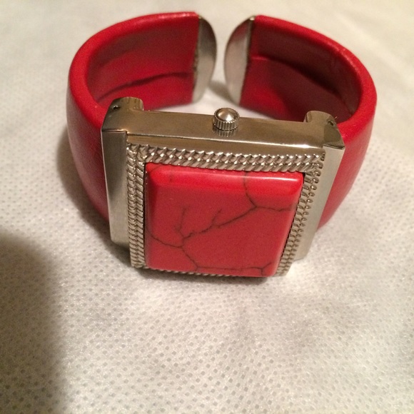 Red Bracelet Watch