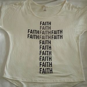 Faith tee shirt