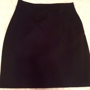 Black pencil skirt