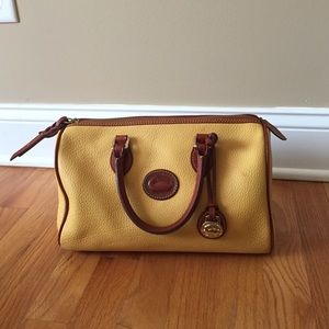 Mustard Yellow Dooney and Bourke bag