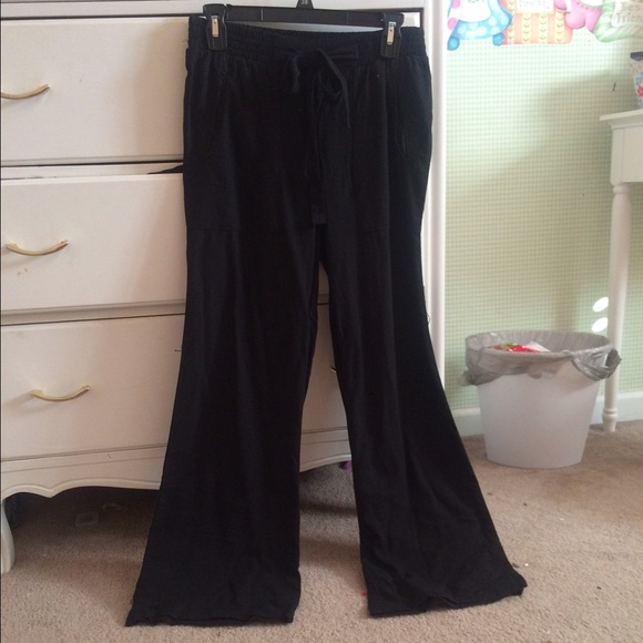 Black Linen Pants
