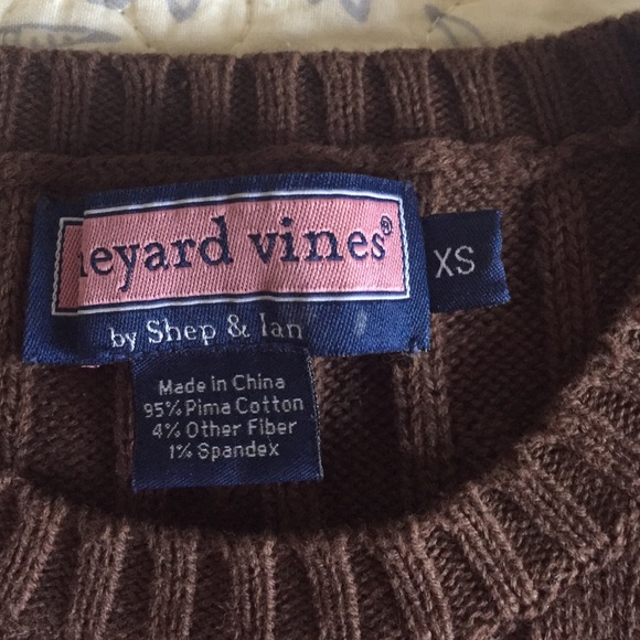 Vineyard vines cable knit sweater - Picture 2 of 3