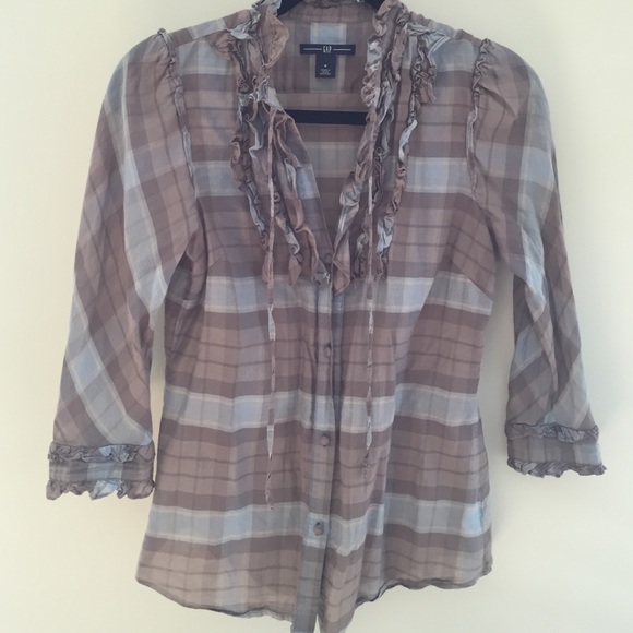 Plaid shirt by gap