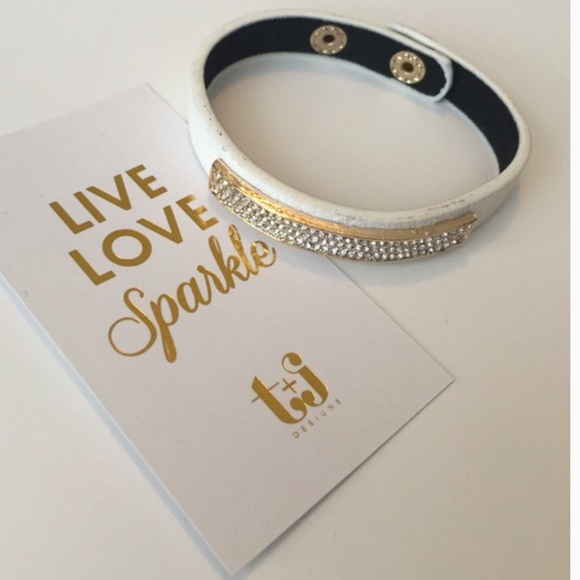 πHP Mint Watch And Pave Faux Leather Bracelet Set - Picture 4 of 4