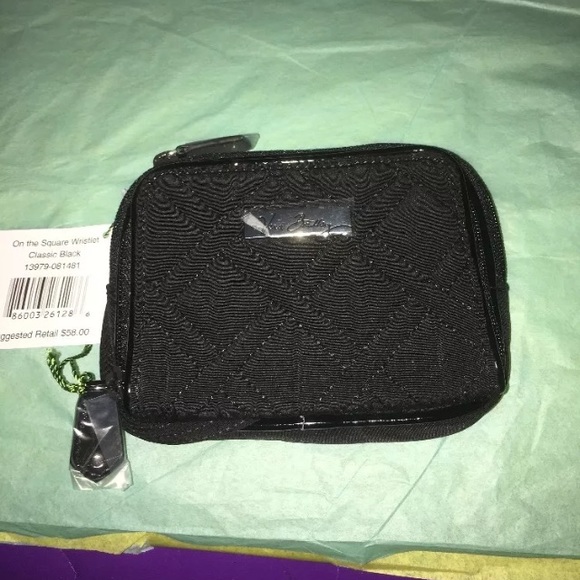 Vera Bradley on the square in Classic Black NWT