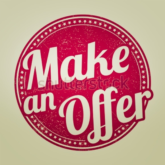 I consider all reasonable offers!