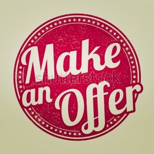 I consider all reasonable offers!