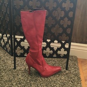 Classified Red Boots