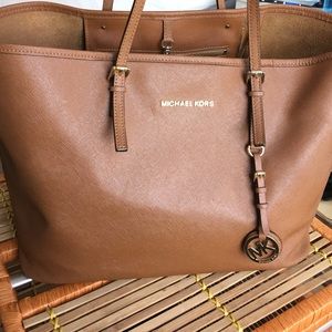 Michael Kors Brown Tote Bag