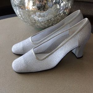 Silver Shoes sz 7 1/2