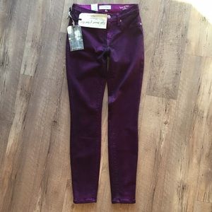Designer super soft jegging in Amethyst