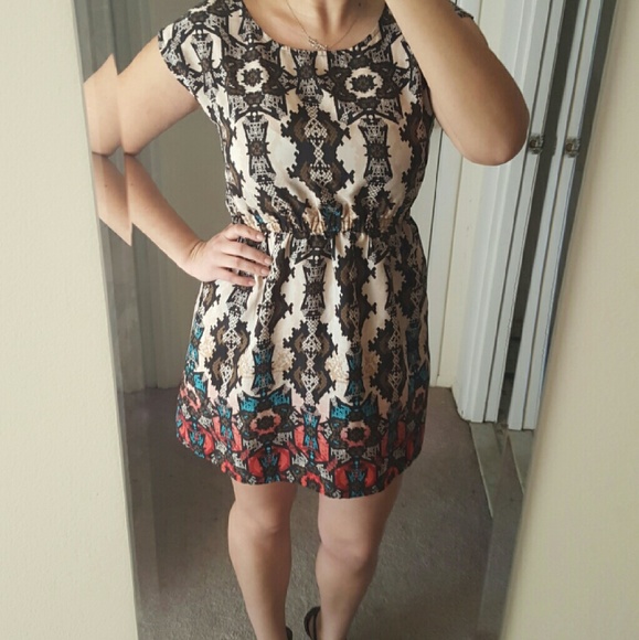 🚫SOLD 🚫Tribal mini dress