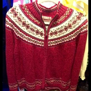 Mountain Lake sweater Nordic pattern