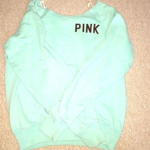Blue pink sweatshirt