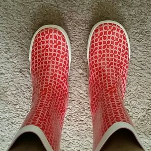 Coach Rainboots